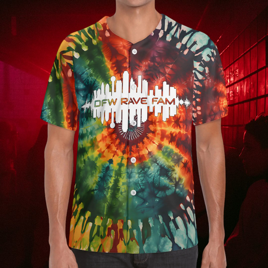 Tye Dye DFW RaveFam Jersery